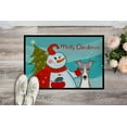 thumbnail image 2 of Carolines Treasures BB1856JMAT Snowman With Italian Greyhound Indoor & Outdoor Mat- 24 x 36 in., 2 of 4