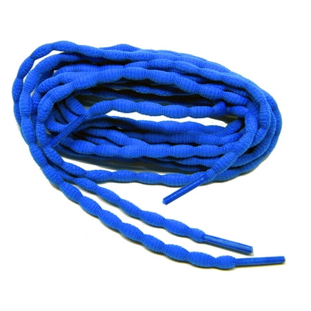 

27 Inch 69 cm Royal Blue professional proATHLETIC™ OVAL-Bubbles(tm) sneaker shoelaces - (2 Pair Pack)