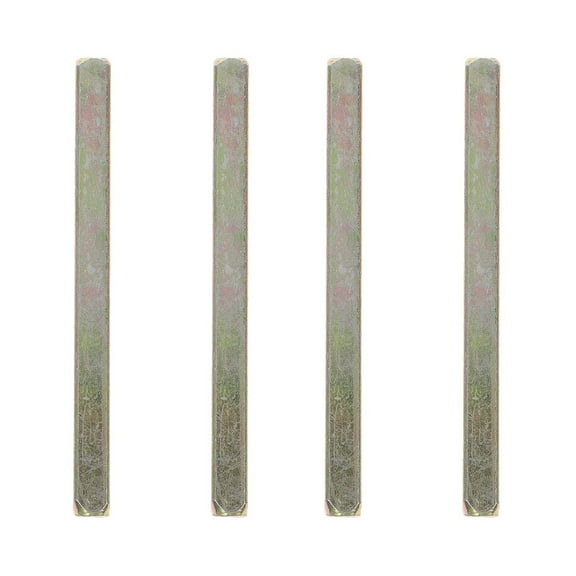 4 Pcs Gate Lock Door Handle Replacement Spindle Straight Knob Shaft for Antique Iron