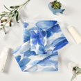thumbnail image 6 of 3 Piece Bath Towels Set Bath Towel, Hand Towel and Face Towel for Bathroom, Gym, Hotel Watercolor Blue Flowers, 6 of 8