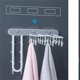 thumbnail image 4 of Rack plegable multifuncional para ropa y almacenamiento de armario ahorrador de espacio (Color: Negro, Tamaño: Blanco como se muestra en la imagen), 4 of 6