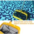 thumbnail image 2 of HELIAHOO Pool Skimmer-Reinforced Frame Deep Rake Net for Cleaning Leaf in Swimming Pool,Hot Tubs & Pond(no Pole) AZ83-5414, 2 of 7
