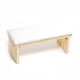 thumbnail image 1 of Reposauñas De Manicura De Cuero Suave, Almohada De Mano De Madera De Doble Capa Para Uñas De Los Pies, Cojín De Mesa Plegable Para Aliviar La Fatiga De Las Manos, Reposabrazos, 1 of 8