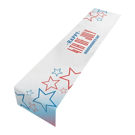 

Independence Day Dining Table Flag Printing Living Room Table Tea Table Holiday Decoration Table Flag Decoration National Day