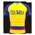 thumbnail image 2 of Colombia Full Zipper Bike Short Sleeve Cycling Jersey  for Women - Size 3XL, 2 of 4