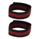 thumbnail image 5 of 1 par de clips reflectantes para tobillos y piernas de pantalones de bicicleta para correr, rojo, 5 of 9