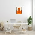 thumbnail image 2 of Stupell Indtries Warm Summer Sun Landscape Abstract Orange Mountain Hills,16 x 20,Design by Daphne Polselli, 2 of 7