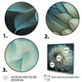 thumbnail image 3 of Designart Blue And White Dahlia Flowers IV Canvas Wall Art, 3 of 5