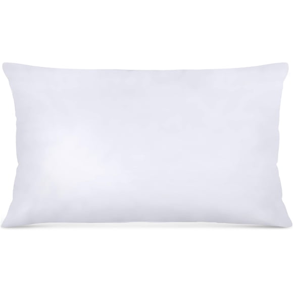 Juego de 1 cojines Utopia Bedding, color blanco, 35 x 55 cm
