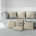 thumbnail image 4 of Amrita Sen Designs Amrita Sen Floral Fusion Faux Suede Accent Pillow 18" x 18", 4 of 5