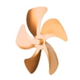 thumbnail image 1 of Durable Lightweight Stove Fan Blade, 5 Blade Design Enhances Air Circulation, Improves Heating Efficiency, Simple Installation, 1 of 8