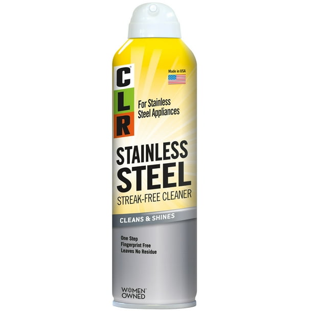 CLR Stainless Steel Cleaner, NonAbrasive & StreakFree Aerosol Cleaner