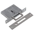 thumbnail image 3 of Versatile Pocket Door Lock Brushed Silver Matte Black Brushed Gold Options, 3 of 12