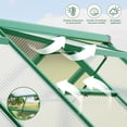 thumbnail image 3 of EastVita 8x14 ft Walk-In Greenhouse Kit Clear Pop-up Greenhouse Green., 3 of 7