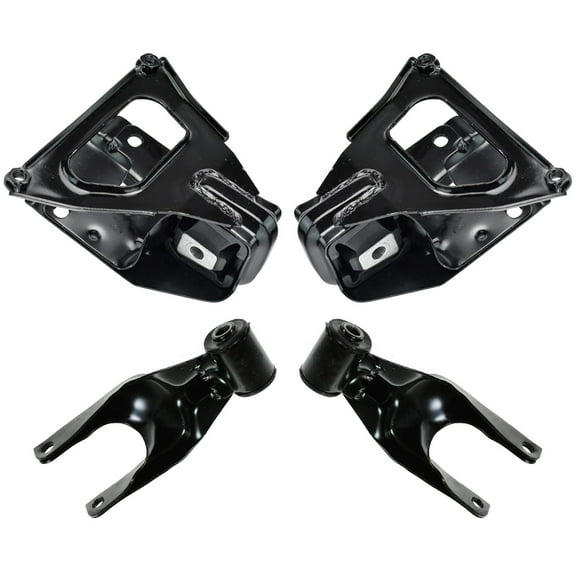 TRQ Torque Strut Brackets & Mounts (Set of 4) Fits Select Regal Impala Grand Prix 3.1L 3.4L