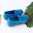 thumbnail image 6 of GiLiling Toddler Little Kid Boys Girls Soft Slip on Loafers Dress Flat Shoes Boat Shoes Casual Shoes Shoes for Children (Blue, 6.5), 6 of 7