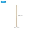 thumbnail image 2 of Uxcell 3/16 x 4 Inch Dowel Rods Wood Sticks Unfinished Wooden Dowel Rods Round Dowels Sticks 25 Pcs, 2 of 6