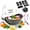 1Pcs, variant on 9-in-1 Vegetable Chopper with Container and Drain Basket for Vegetables Fruits