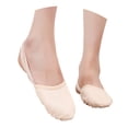 thumbnail image 4 of YUEHUA Stretch Half Soles Dance Shoes Women Men Canvas Lyrical Pirouette Ballet Shoes Turners Dance Shoes for Contemporary, 4 of 5