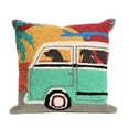 thumbnail image 2 of liora manne beach trip sunset throw pillow, 2 of 5