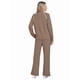 thumbnail image 4 of Conjuntos de Salón para Mujer, Conjuntos de 2 Piezas para Otoño, Pantalones Anchos, Conjuntos A Juego, Ropa de Mujer Caqui XS, 4 of 8