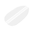 thumbnail image 1 of Visera de fibra de carbono para espejo retrovisor de coche, cubierta Universal para espejo retrovisor, protector contra lluvia, 2/4 unidades, 1 of 4