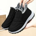 thumbnail image 6 of Xiaoxatg Winter Style Sneakers for Women - Warm Comfortable Thick Boots Athletic Footwear for Various Activities 7 Black, 6 of 6