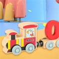 thumbnail image 5 of HKUKY Wooden Alphabet Train Toy Wooden Magnetic Alphabet Train Set, Letter Wooden Toy for Toddlers Boys and Girls, Universal Train Toy Set, 5 of 8