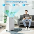 thumbnail image 4 of Costway 9,000BTU Portable Air Conditioner 3-in-1 Air Cooler Fan Dehumidifier w/ Remote, 4 of 10