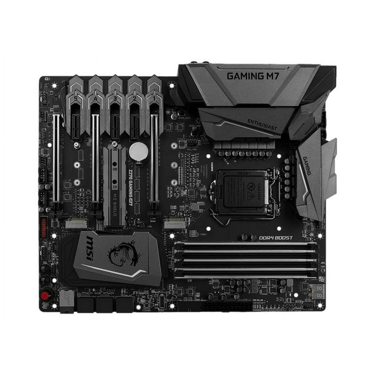 Z270 LGA1151 ATX 4GB DDR4 3PCIE SLI HDMI DP RGB DUAL LAN