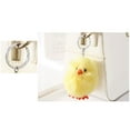 thumbnail image 6 of Naierhg Chick Plush Doll Pendant Car Keychain Key Ring Bag Hanging Decor Gift, 6 of 7