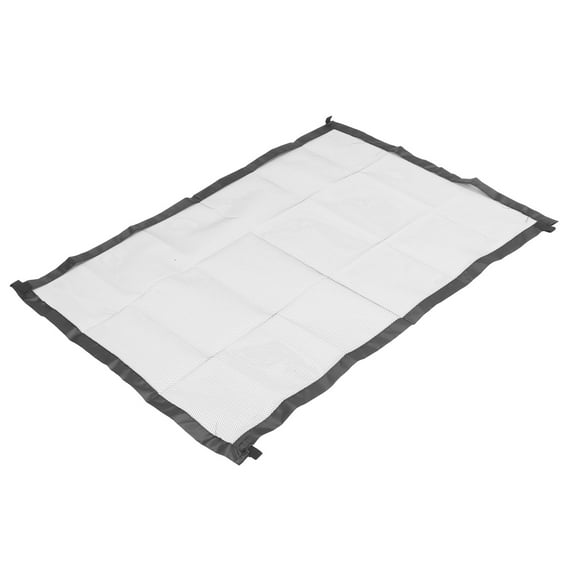Retractable Mesh Dog Gate with Partially See Through Woven Fabric, Multi Purpose Child and Pet Gate for Doorways, , Stairwells, Indoor and Outdoor Use
