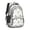 Dinosaur and Mushroom, variant on Colorful Dinosaurs Leaves Pattern Cute School Backpack Bag with Padded Back and Adjustable Shoulder Straps 16.9 X 12.6 X 5.9 Inches