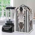 thumbnail image 5 of HELLHERO Zebra Pattern Design Dust Cover for Kitchen, Home Kitchen Indoor Top Handle Protective, 5 of 6