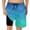 Multicolor-01, variant on Men's Printed Swim Trunks Quick Dry Hawaiian Swim Shorts with Pockets, Summer Vacation Beach Shorts