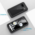 thumbnail image 4 of KOMI for Pixel 9 Case, IP68 Waterproof Dustproof, Built-in Screen Protector, Rugged Full Body Shockproof Phone Case for Google Pixel 9/9 Pro, Obsidian Black, 4 of 5