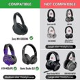 thumbnail image 4 of 100pcs Ph Covers Non-woven Cloth Medium Size Ear Pad Protector Stretch Sry Earph, Fits 3.14-4.33 Inch Phon, 4 of 5