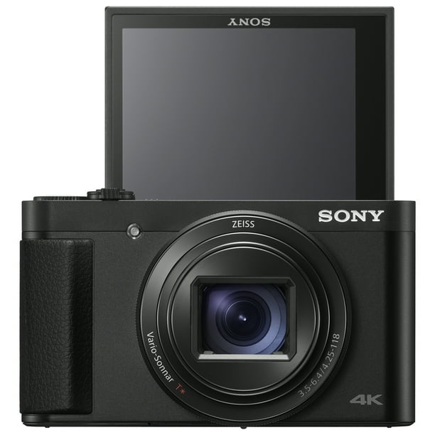 Sony Cyber Shot DSC-HX99 18.2MP Digital Compact Camera, Black, 4K