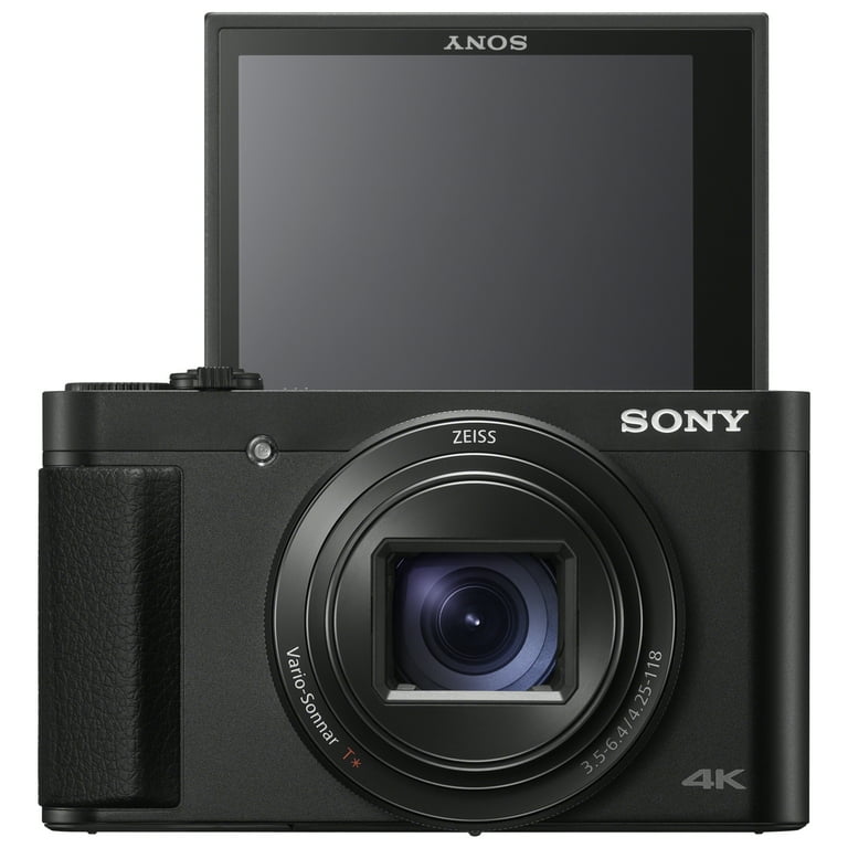 Sony Cyber Shot DSC-HX99 18.2MP Digital Compact Camera, Black, 4K