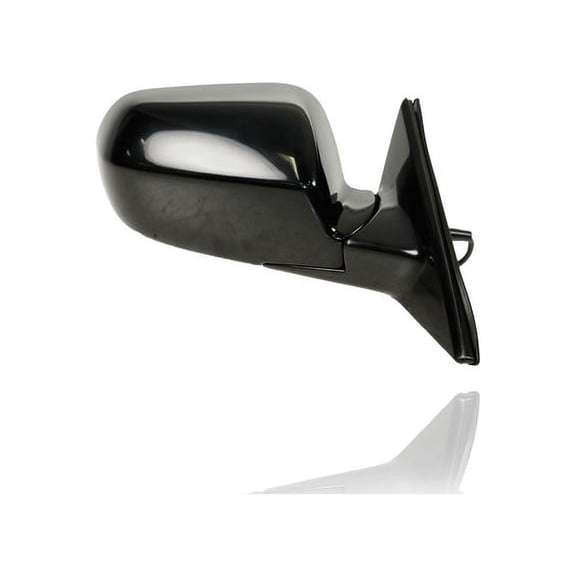 Door Mirror - Compatible/Replacement for '99-02 Honda Accord Coupe - Power Folding, Black - Right Hand - Passenger - 76200S82K21ZH