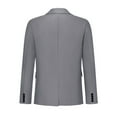 thumbnail image 3 of oqasdz Suit Jacket for Men Regular Large Size Double Pocket Slim Light Casual Attendance Business Travel Coat Top,Size L, 3 of 3