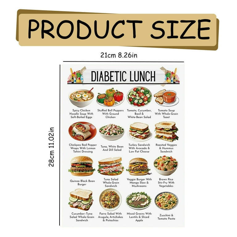 vefsu-diabetes-food-list-12pcs-printable-diabetic-food-chart-brochure-meal-planner-for-diabetics-type-1-w-serving-size-glycemic-index-low-carb-list-of-foods-chart-walmart-com for Free Printable Diabetic Grocery List VEFSU Diabetes Food List,12Pcs Printable Diabetic Food Chart Brochure,Meal Planner for Diabetics Type 1 w/Serving Size, Glycemic Index,Low Carb List of Foods Chart - Walmart.com for Free Printable Diabetic Grocery List