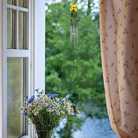 

Creative Log Cabin Wind Chimes Student Bedroom Color Wooden Room Pastorals Pendant