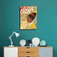 thumbnail image 3 of Amanda Gorman Poster Canvas Prints, Poem Amanda Gorman Wall Art The Hill We Climb Poem Poster Inaugural Poem Poster There Is Always Light Art Black History Month Wall Art Decor, 3 of 4