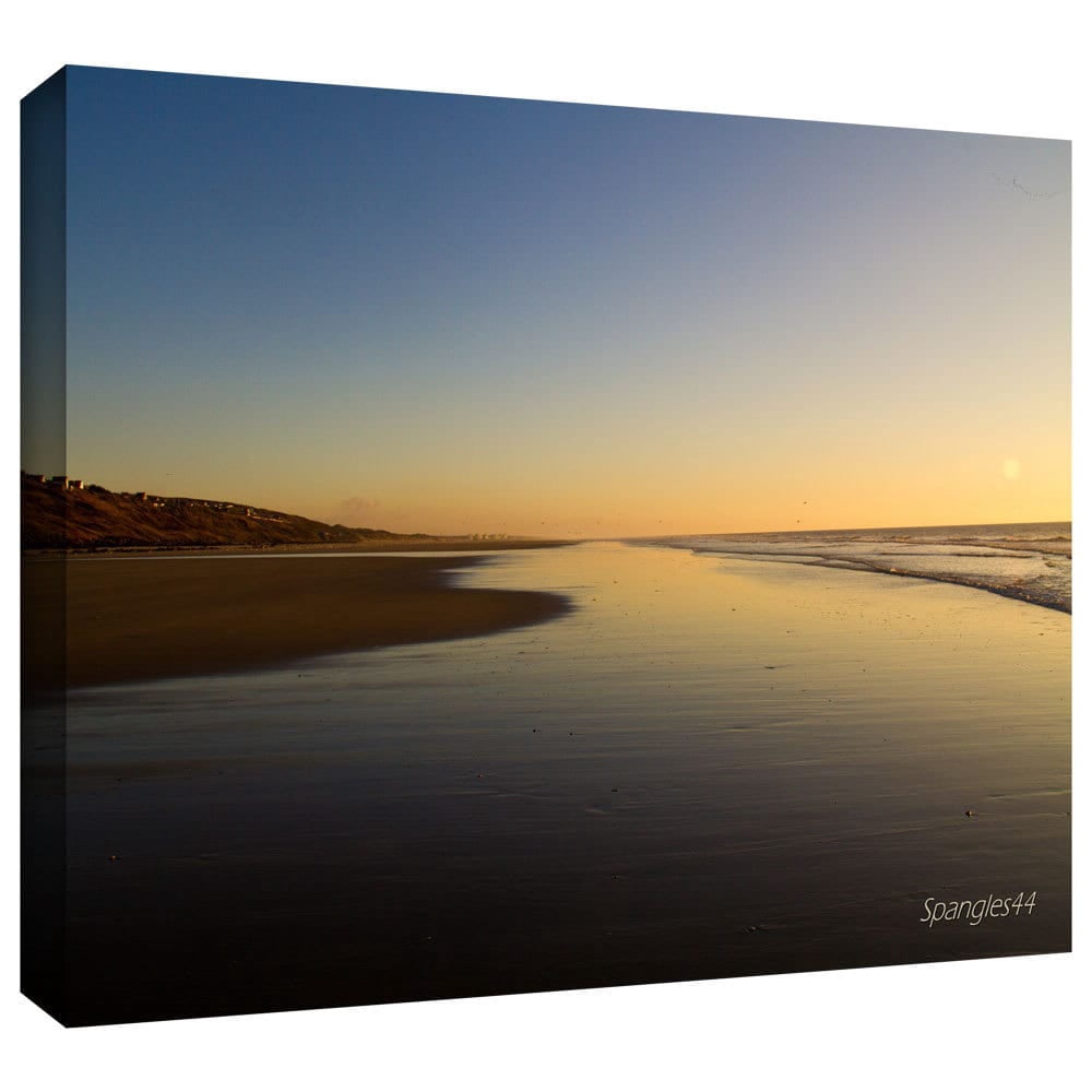 Lindsey Janich "Equihen Plage" Gallery-Wrapped Canvas