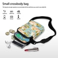 thumbnail image 7 of HELLHERO Shark Ocean Life Women Crossbody Bag, with Adjustable Strap, Travel Polyester 4.33"x1.97"x7.09", 7 of 7