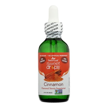 SweetLeaf Stevia Liquid Cinnamon 2 oz (Pack of 3)