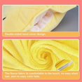 thumbnail image 3 of Juego de manta y almohada de viaje, 3 en 1, adorable almohada de peluche de frutas con manos cálidas en ambos lados., 3 of 5