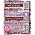 thumbnail image 1 of LHSHID 90th Birthday Gifts for Women Men 90th Birthday Thrown Blanket 90 Years Old Gifts Ideal for Him Her Blanket Gift for Parents Husband Friends Bestie 90th Birthday Blanket Decorations 40x50in, 1 of 6
