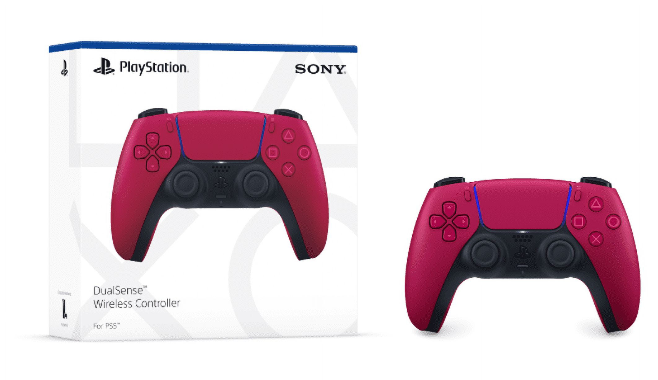 PlayStation 5 DualSense Wireless Controller, Cosmic Red photo 4